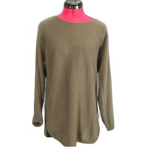 Michael Michael Kors Sweater Women’s Size Large Forest Green Long Sleeve